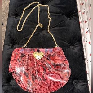 Zara snake print bag/purse